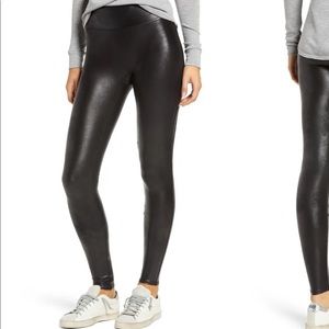 Spanx faux leather leggings